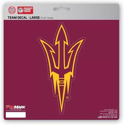 Arizona State Sun Devils PM 8x8 Vinyl Die Cut Decal Auto Home Sticker University • $14.09