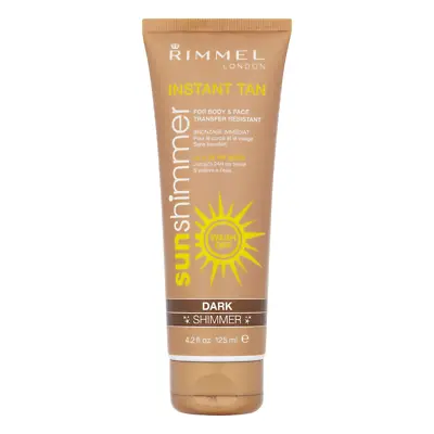 Rimmel London Instant Tan Sun Shimmer Instant Tan - Dark 125ml • £5.95