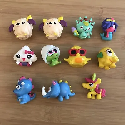 Lot Of 11 Moshi Monsters Moshlings Figures Liberty Mind Candy Cake Toppers • $18