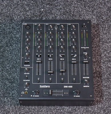 £107.99 • Buy SubZero DM-400 4 Channel DJ Mixer With USB-USED-RRP £149