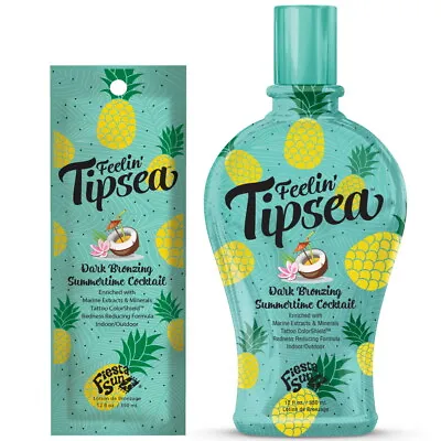 Fiesta Sun Feelin’ Tipsea Dark Bronzing Cocktail Sunbed Tanning Lotion Cream • £4.60
