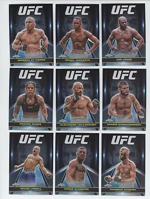2024 Topps Chrome UFC Complete Supergiant Insert Set 1-15 Ready To Ship • $15