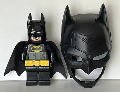 Lego Batman Alarm Digital Clock & Talking Light Up Mask • $49.99