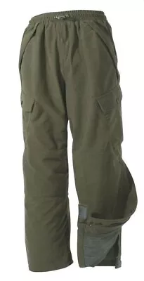 Jack Pyke Hunters Waterproof Trousers Green/ Camo Walking/ Fishing/ Shooting XL • £18.99