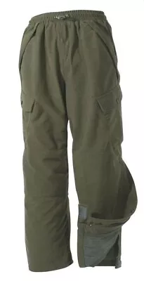 Jack Pyke Hunters Waterproof Trousers Green/ Camo Walking/ Fishing/ Shooting XXL • £18.99