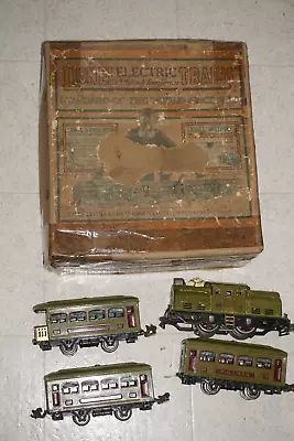 Lionel 294 Vintage O Prewar 1926-1930 Passenger Train Set  252 529 529 530 W/box • $145