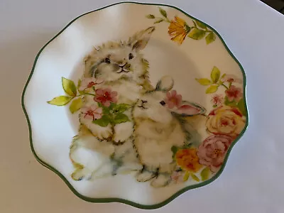 Southern Living Stoneware Salad Plate Rabbit Set Of 6 New • $64