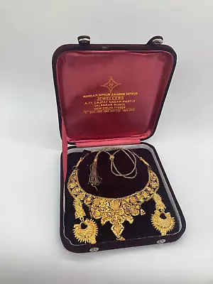 South Indian/Bollywood Gold Plated Wedding Set Vintage • $69.50