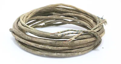 3BB# Western Electric 18GA Waxed Cloth Copper Speaker Power Wire 1.3meter* 3pcs • $13