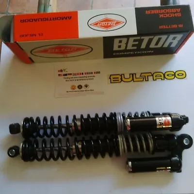 BULTACO PURSANG SHOCKS MK9 BRAND NEW BETOR Shocks Pursang 162 167 168 440mm New • $772.05