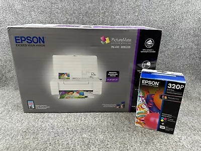 Epson PictureMate PM-400 White Standard Printer With 320P Ink - ALL NEW & SEALED • $199.99