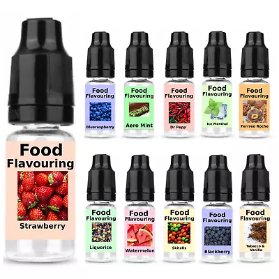 Liquid Food Flavour Highly Concentrated Strong Flavouring Cakes Sweet Shake 60ML • £5.95