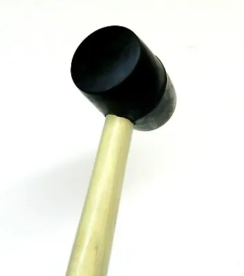 Rubber Mallet 8 Oz Hard Rubber Hammer Jewelry Making Metal Forming Tool • $11.45