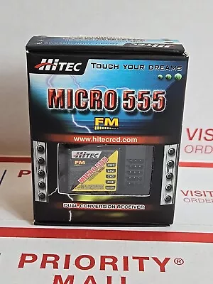 Hitec Micro 555 28572 Dual Conversion Receiver - NEW IN BOX -  • $44.99