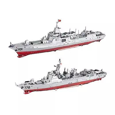 3D Puzzles Ship Model Aircraft Carrier Model 1/1000 Collection DIY Ship Puzzle • £14.44