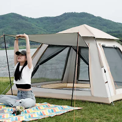 (L)Camping Tent Automatic Waterproof Instant Cabin Tent Speed Open Foldable • $267.56