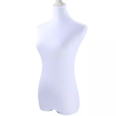 White Superb Lycra Mannequin Fabric Cover 100% Handmade Soft Stretchy For F... • $23.88