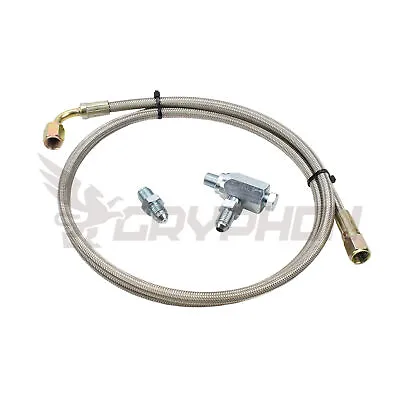 Turbo Oil Feed Line Kit For Toyota Hilux 22R 22RE 2.4L Garrett GT2554R GT2560R • $76.07