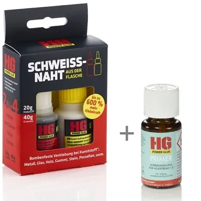 Camping Set Hg Adhesive Repair Set Weld From The Bottle And Hg Primer • $67.72