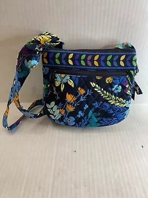 Vera Bradley Floral Crossbody Bag With Matching Sunglasses Case • $19.99