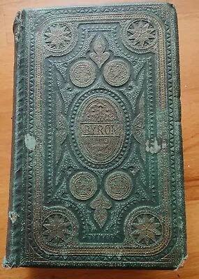 £15 • Buy Byron's Poetical Works Published 1864 With Inscription And Illustrations
