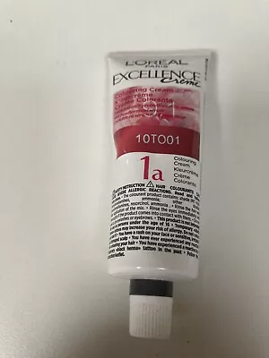 L’Oreal Paris Excellence Hair Colouring Creme 1a 48ml • £4.95