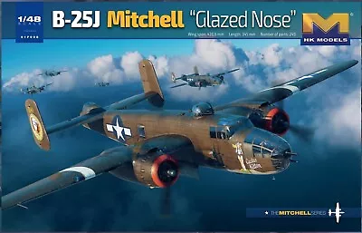 North American B-25J Mitchell Glazed Nose 1:48 Scale 01F008 Hong Kong Models • $132
