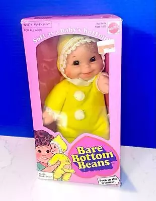 Mattel 12  Bare Bottom BABY BEANS Yellow 1979 Mint-in-Box! • $39.99