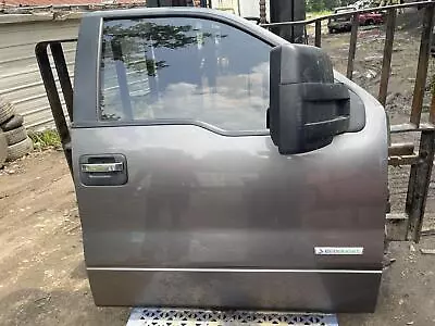 09-14 Ford F150 F-150 Front Passenger Right Door Assembly Gray Oem (UJ) Tested • $500