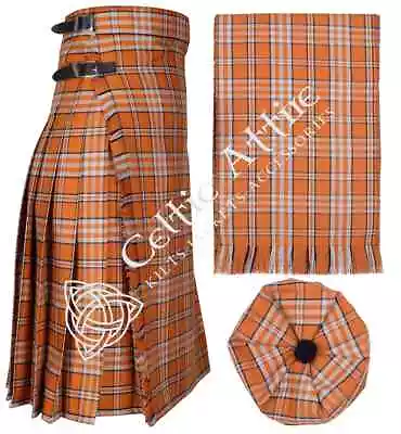 Tartan Maxi Kilted Skirt - Hostess Skirt - Women's Tartan Kilt - Custom Made • £50.34