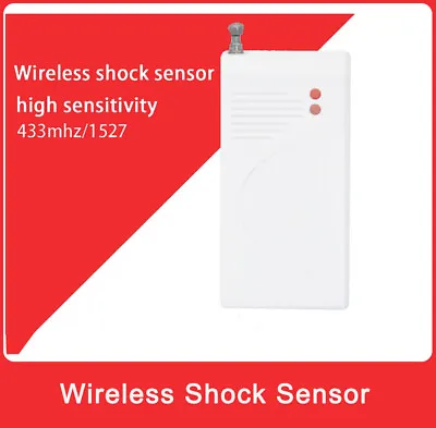 Wireless Shock Sensor Vibration Detector 433mhz 1527 330K Work With GSM Alarm • $9.99