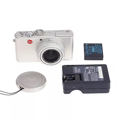 Leica D-Lux 3 10MP 4X Optical Zoom Digital Compact Camera Silver 18308 • $289.92