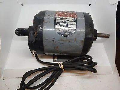 VINTAGE Delta Rockwell MODEL 62D253 1PH 3/4HP 3450RPM 115V Motor Dual Shaft. J6 • $170