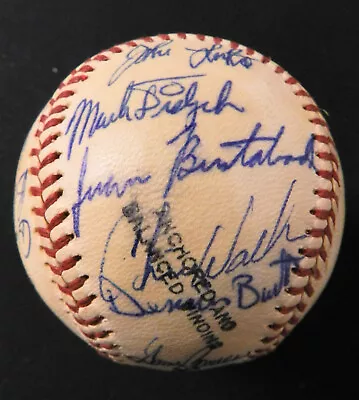 1983 Pawtucket Red Sox AAA Signed Autograph Baseball Mark Fidrych • $169