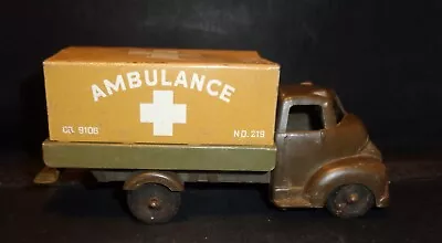 Vintage 1950s U.S. Army Ambulance Truck No. 219 By  BANNER  Toys USA! NICE! • $18