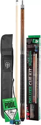 McDermott Deluxe Pool Cue KIT 3 With Accessories Billiards Stick With Case • $145