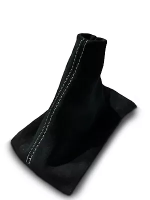 Real Suede Shift Boot For 05-14 Ford Mustang GT Convertible Coupe Black V6 V8 • $27.26