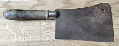 Old Melted Steel Wood Handle Chopper  • $10.59