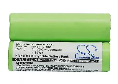 Replacement Battery For Eltron 2.4v 2000mAh / 4.80Wh Shaver Battery • $25.74