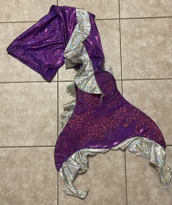 Mermaid Tail With Monofin For Adults • $50