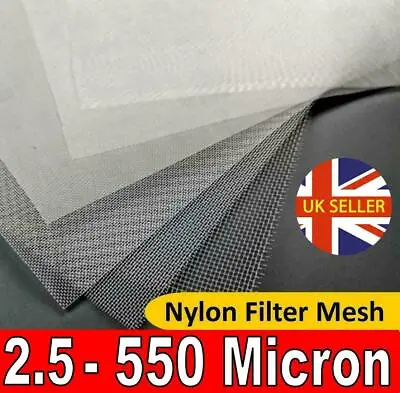 Nylon Micron Mesh Strainer Home Brew Wine Making Filter Distillation Ale  • £6.99