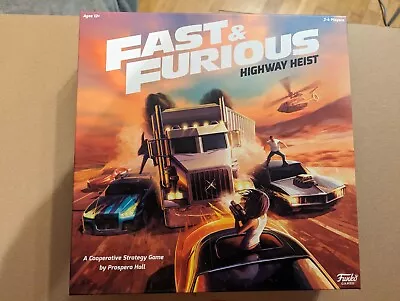 The Fast And Furious: Highway Heist Mission Based Strategy Board Game Funko • £14.99