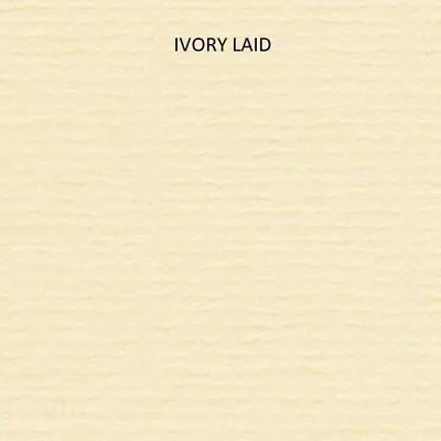 A4 A3 Laid Card Texture Ivory White Cream Grey Blue 260GSM • £6.99