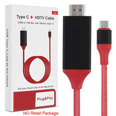 Type C To TV HDMI HDTV Video Cable For Samsung Galaxy S22 S21 Note 20 10 Android • $6.78