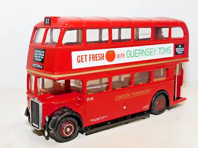 Efe Leyland Rtl Bus London Transport Route 52 Victoria 1/76 22801 Unboxed • £14.95