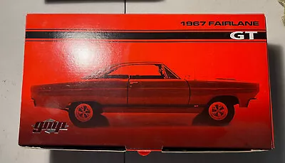 1/18 GMP 1967 Ford Fairlane GT Candy Apple Red First Edition #2215 • $122.50