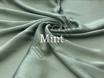 Luxury Premium Soft Crinkle Satin Lush Silk Scarf Hijab Plain Wrap Stripe Luxe • £6.99