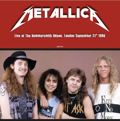 Metallica - Live At The Hammersmith Odeon London 1986 - 180 Gram Red Vinyl NEW • £12.24