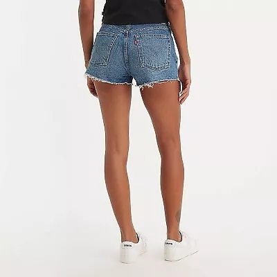 Levi's 501 Original Fit High-Rise Women's Shorts - Darn It Now 34 • $18.99