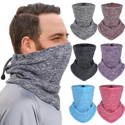Winter Fleece Neck Warmer Face Mask For Men Women Cycling Ski Neck Gaiter Scarf • $4.98